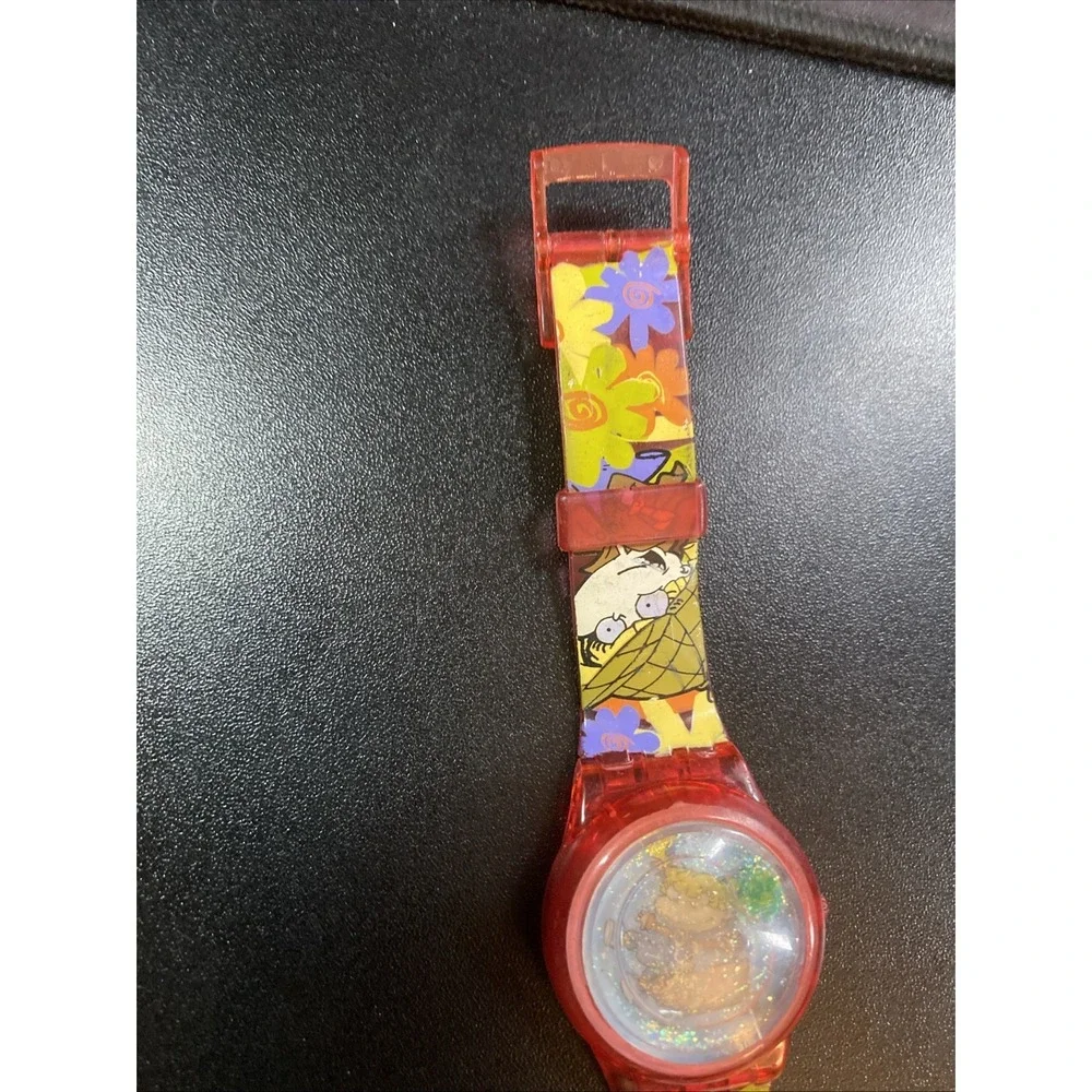 VINTAGE 1998 THE RUGRATS MOVIE FLOATING FLOWER ANGELICA WATCH